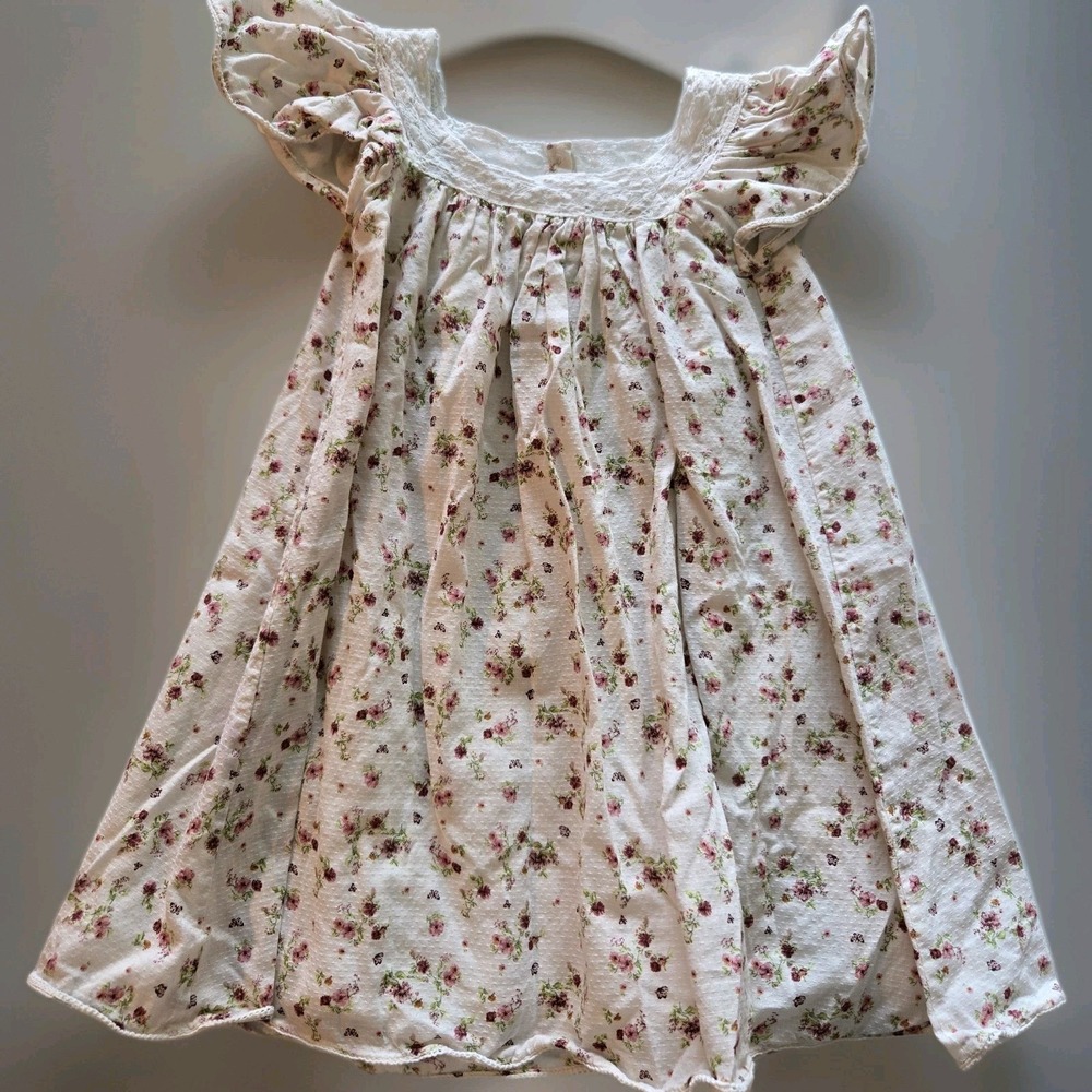 Jamie Kay Floral Lace Dress‎ Girls 2T Spring Summer Classic Bohemian